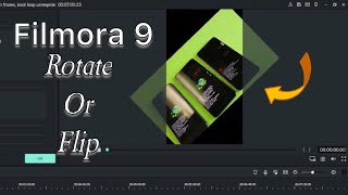 Filmora 9 How to Rotate or Flip Video amp Photos Perfectly [upl. by Horick]