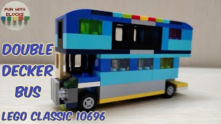 Lego Classic 10696 Double Decker Bus building Instructions [upl. by Koerner]