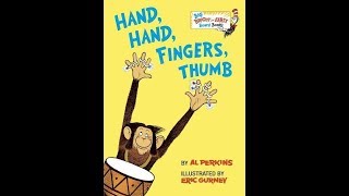 Hand Hand Fingers Thumb Seuss Read Aloud [upl. by Nauqas]