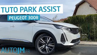 Park assist Peugeot 3008 2021  fonction créneau [upl. by Atikel825]