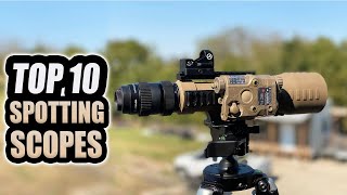 Best Spotting Scopes for Range amp Hunting  2022 Ultimate Guide [upl. by Orola549]