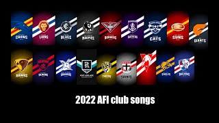 AFL theme songs [upl. by Soelch]