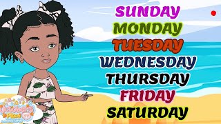 Days of the Week  Kids Songs [upl. by Annaehs]