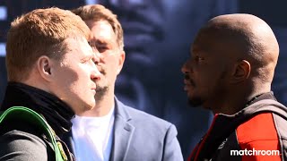 Alexander Povetkin vs Dillian Whyte 2 PRESS CONFERENCE  Rumble on the Rock [upl. by Annahavas]