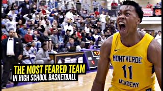 The MOST FEARED Team In High School Basketball Montverde Academy Is A D1 College Team Playing HS [upl. by Aynek]