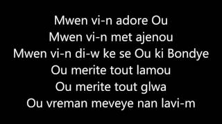 Mwen vi n adore Ou Here I am to Worship with lyrics [upl. by Oiramrej]