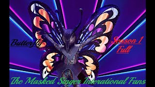 The Masked Singer UK  Butterfly  Season 1 Full [upl. by Jodie]