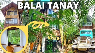 BALAI TANAY  Tiny House Staycation sa Tanay Rizal Glamping Philippines  New Normal Staycation [upl. by Yerggoeg]