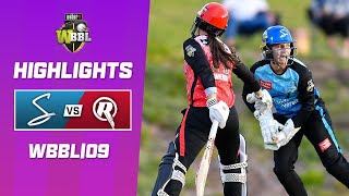 Adelaide Strikers v Melbourne Renegades  WBBL09 [upl. by Haimrej717]