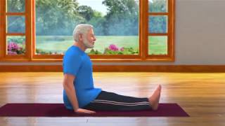 Yoga With Modi Vajrasana Tamil [upl. by Aitsirk]