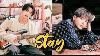 TXT Yeonjun x Taehyun  Stay  FMV [upl. by Appilihp]