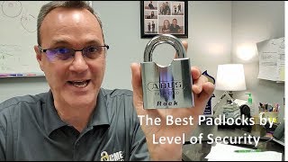 The 4 Best Padlocks by Level of Security [upl. by Ainel]