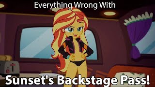 Everything Wrong With Equestria Girls Sunsets Backstage Pass [upl. by Patience]