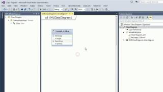 How to create UML Class Diagram using Visual Studio [upl. by Meeki]