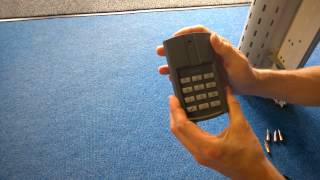 Resetting the Hormann FCT3BS wireless keypad [upl. by Lucia]