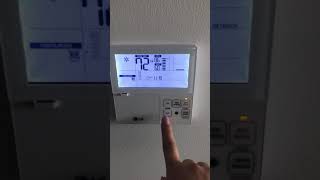 How to Unlock LG Thermostat [upl. by Trixie]