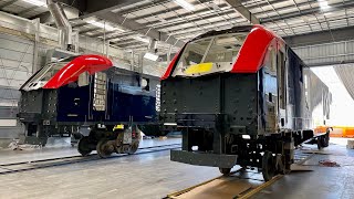 Building A Railroad Locomotive  Siemens Charger Amtrak ALC42 [upl. by Leonanie]