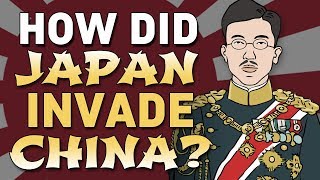 How did Japan Invade China in WWII  Animated History [upl. by Eitsym]