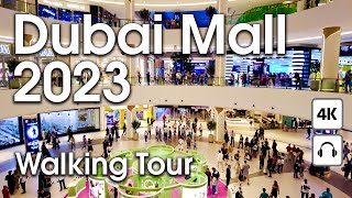 Dubai Mall 🇦🇪 UAE  4K  Walking Tour [upl. by Ellienad]