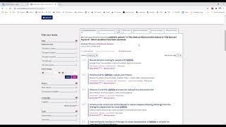 Searching for Systematic Reviews in Cochrane Library [upl. by Ikiv]