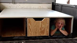 How to build the Ultimate truck bed tool box with drawers DIY [upl. by Ithnan]