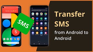 3 Ways How To Transfer SMS from Android to Android Tutorial [upl. by Rhoda]