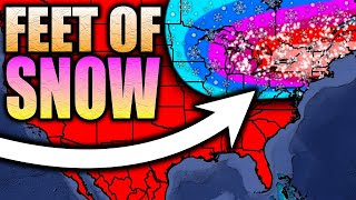 These MAJOR SNOWSTORMS Will Bring FEET Of SNOW [upl. by Furr]