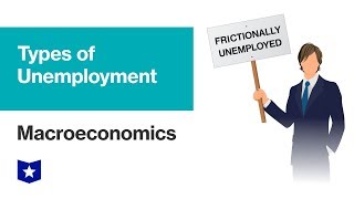 Types Of Unemployment  Macroeconomics [upl. by Namialus869]