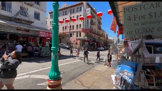 San Francisco Chinatown 舊金山唐人街雲吞麵好吃 [upl. by Glanville]