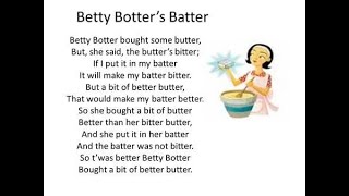 Betty Botter [upl. by Annayt]