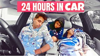 LIVING IN MY CAR FOR 24 HOURS Challenge  Rimorav Vlogs [upl. by Nodnart]