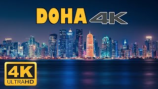 Doha Qatar 🇶🇦 in 4k [upl. by Annayoj]