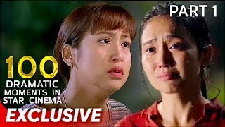 100 Dramatic Moments in Star Cinema  Part 1  Stop Look and List It [upl. by Yecniuq]