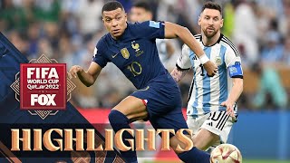 Argentina vs France Highlights  2022 FIFA World Cup Final [upl. by Burman342]