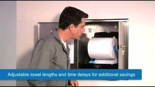 Bobrick Automatic Universal Roll Towel Dispensers [upl. by Efrem]