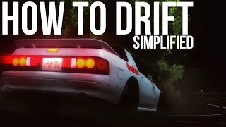 How to Drift SIMPLIFIED Midnight Racing Tokyo [upl. by Keel]