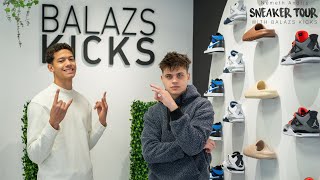 NÉMETH ANDRIS SNEAKER TOUR WITH BALAZS KICKS [upl. by Allys126]