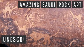 Petroglyphs of Saudi  Hail and Jubbah UNESCO in Saudi Arabia [upl. by Ttevy]