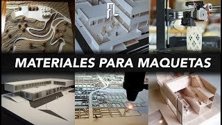 Materiales Para Maquetas [upl. by Maybelle]