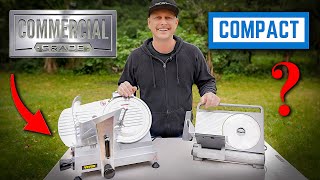 VEVOR Meat Slicer Review  Commercial vs Compact [upl. by Reinke]