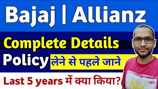 Bajaj Allianz Life insurance company ltdBajaj Allianz General Insurance Company Ltd Complete detail [upl. by Bryana]