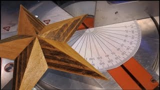 Geometry of a 3D Wooden Star ★ [upl. by Berlin]