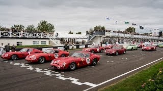 15x Ferrari 250 GTO at the Goodwood Revival [upl. by Warga188]