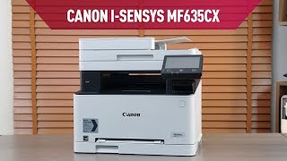 Canon iSensys MF635Cx Renkli Lazer Yazıcı İncelemesi [upl. by Alliuqat]