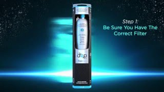 How to Install EveryDrop™ Ice amp Water Refrigerator Filter 3 [upl. by Leatri166]