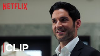 Lucifer Gets His Devil Face Back  Lucifer  Netflix India [upl. by Linoel]