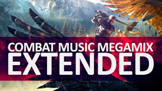 Combat Music Extended Megamix  The Witcher 3 Wild Hunt [upl. by Davidde]