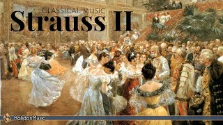 Strauss II  Waltzes Polkas amp Operettas  Classical Music Collection [upl. by Elatsyrc]