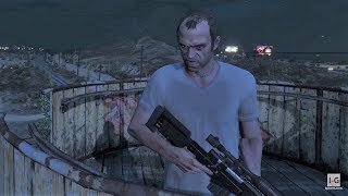 Sniper Mission  Trevor  GTA V [upl. by Llyrat]