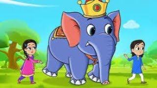 Hathi Raja Kahan Chale  हाथी राजा कहाँ चले  Kids Rhymes [upl. by Ardnaik862]